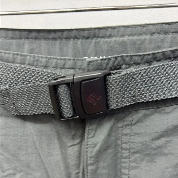 Columbia Gray Cargo Pants with Adjustable Waistband and Straight Leg - Picture 2 of 5